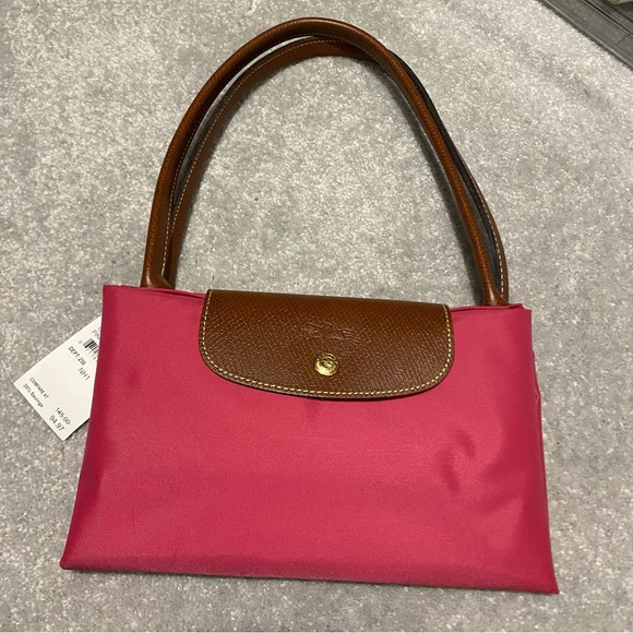 Longchamp Handbags - NWT Longchamp Le Pliage Tote Bag Size Large and Medium in Pink